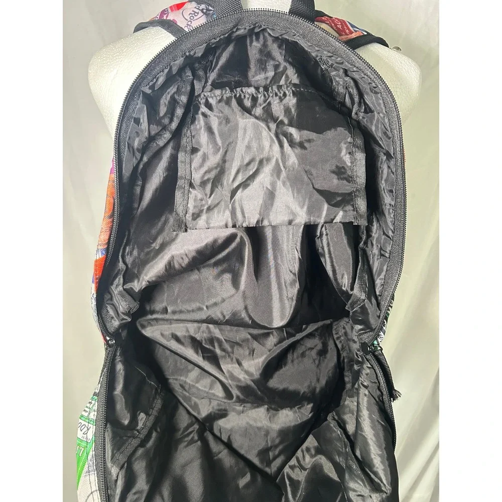 Hard Rock Cafe All Over Print Backstage Pass Concert Ticket Backpack#974
